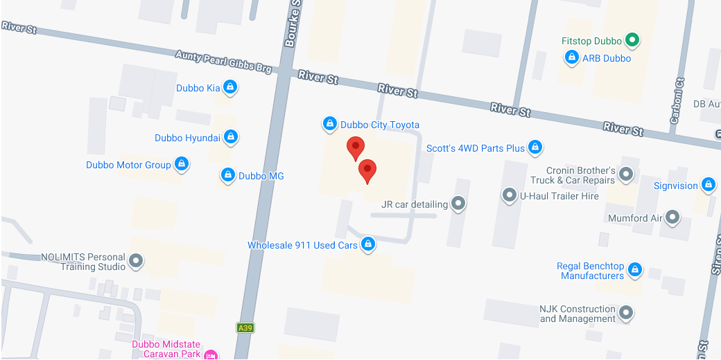 Dubbo City Toyota Locations